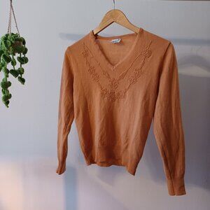 Vintage Pink Sweater - size small